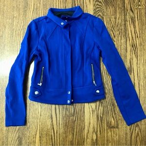 Caché blue jacket size 0